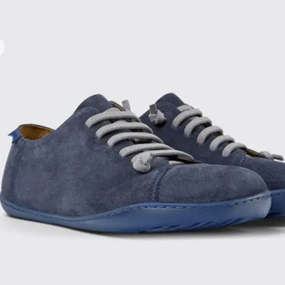 Camper Peu suede/leather (navy) Spanish sneakers 45 EU - Picture 2 of 11